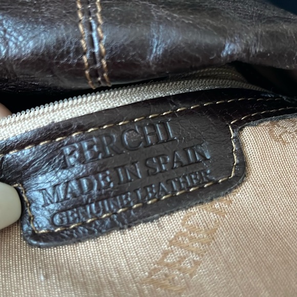 Authentic FERCHI Leather Shoulder Bag - Picture 11 of 11